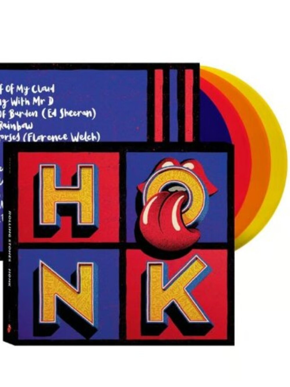 The Rolling Stones Honk Deluxe Edition 4-LP ~ Ltd 180g Colored Vinyl ~ Sealed!